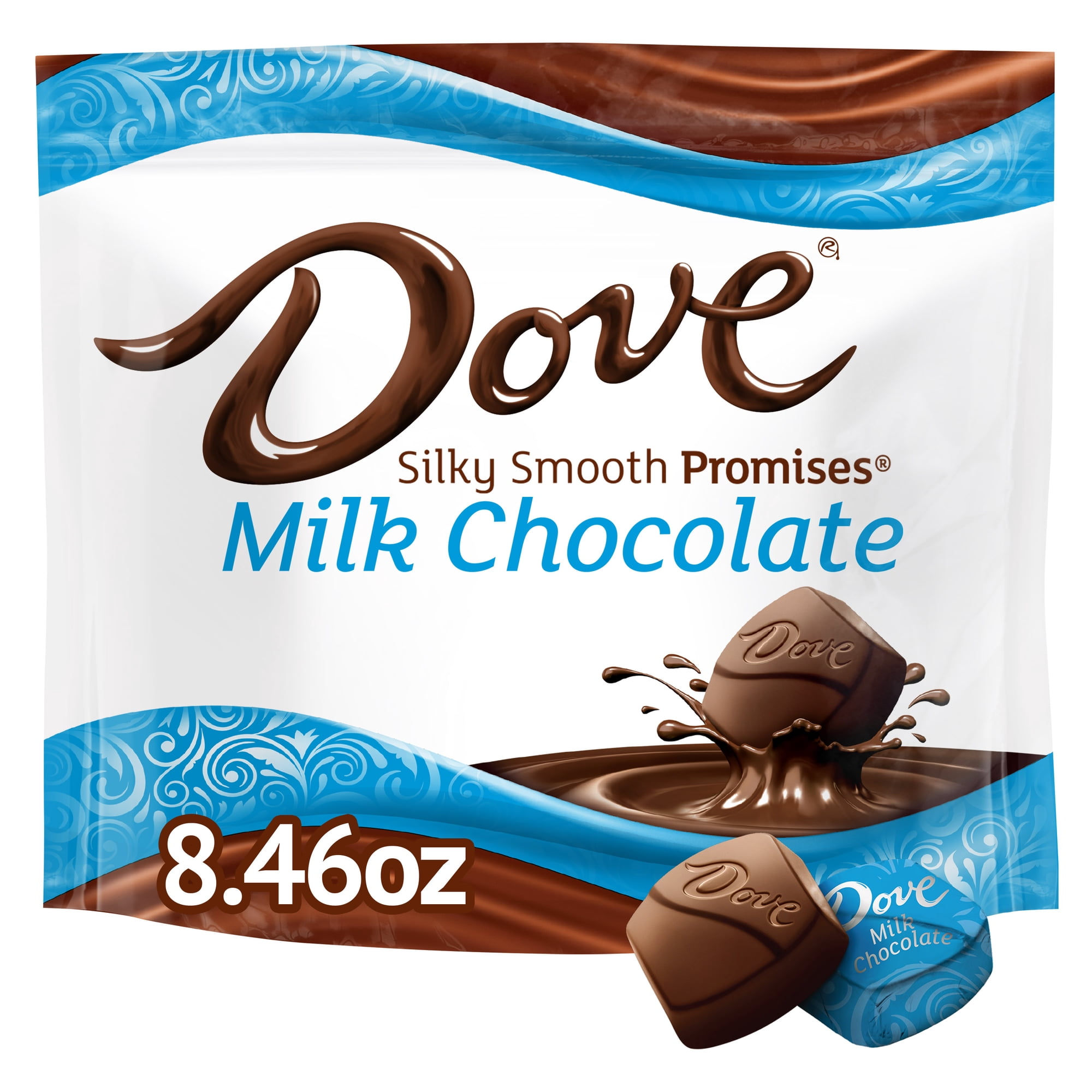 Dove Promises Valentine's Day Milk Chocolate Individually Wrapped Candy, 8.46 oz Bag