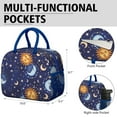 thumbnail image 6 of Lunch Bag Lunch Box for Women Reusable Insulated Lunch Bags,Water-Resistant Gothic Cooler Lunch Tote Bag, Large Capacity for Work Travel Picnic, 6 of 6