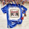 thumbnail image 2 of Camiseta de manga corta con estampado de verano para mujer, camisetas informales holgadas con cuello redondo y teñido anudado OAVQHLG3B Store lin121212, 2 of 5
