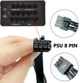 CPU Cable for Corsair, 27'' PSU 8 Pin to 8 & 4+4 Pin EPS Cable for