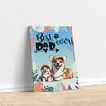 thumbnail image 3 of Best Corgi Dad Ever Happy Father's Day Vertical Matte Canvas Poster Welsh Corgi Dog Lover Gifts Idea Wall Art Home Decor - 02006, 3 of 5