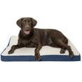 thumbnail image 1 of FurHaven Pet Dog Mattress | Deluxe Orthopedic Sherpa Pet Bed Mattress for Dogs & Cats, Navy, Large, 1 of 3