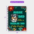 thumbnail image 5 of Australian Shepherd Dad Like a Regular Dad Only Cooler Happy Father's Day Spiral Bound Journal Aussie Dog Lover Gifts 5x7in Spiral Notebook - 02007, 5 of 5