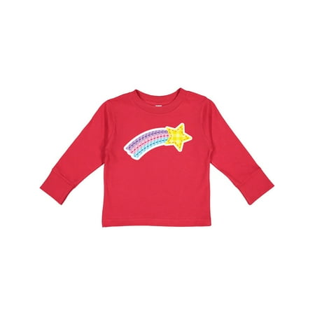 

Inktastic Shooting Star Space Gift Toddler Boy or Toddler Girl Long Sleeve T-Shirt
