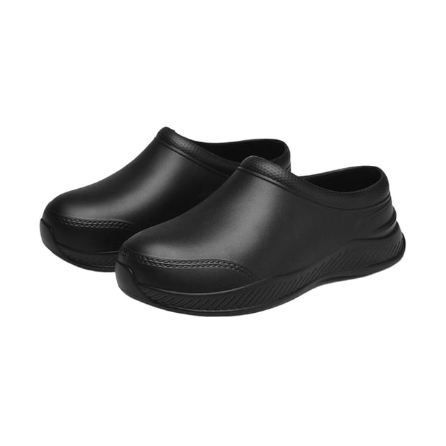 GUOOL Work Shoes Comfort Lightweight Work Clogs for Food Service Restaurant Adults 40 to 41