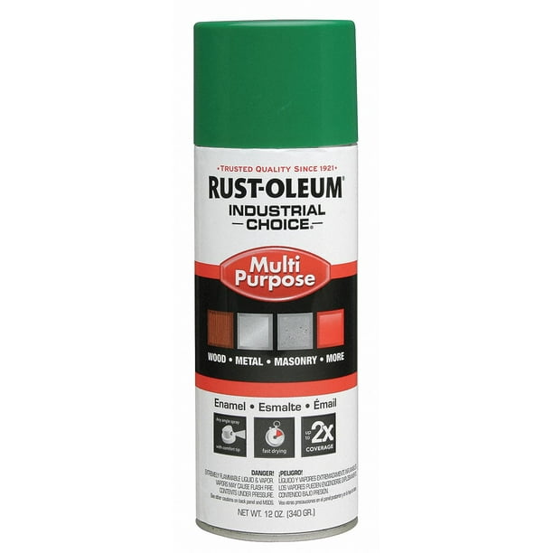 RUSTOLEUM 257401 Spray Paint, Emerald Green, Gloss, 12 oz. Walmart