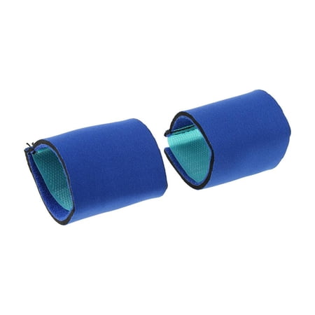 2PCS Pet Dog Front Leg Bands Wristbands Strips Wrap - Blue, L L