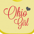 thumbnail image 4 of Inktastic Ohio Girl Boys or Girls Baby Bib, 4 of 4