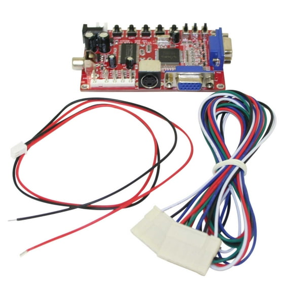 Arcade Game Converter VGA to RGB  CGA or to component video or SVideo out