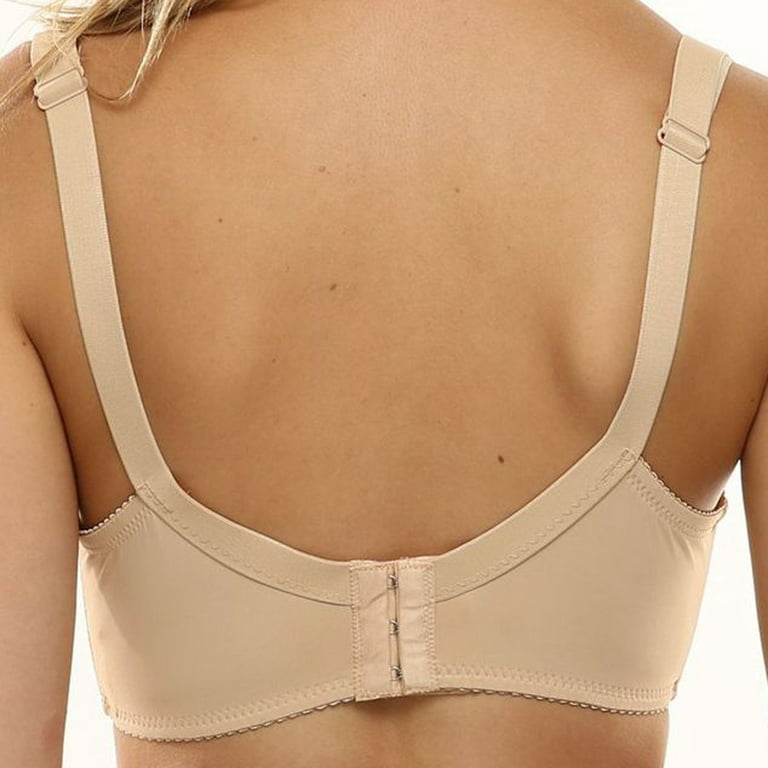 Ozmmyan Wirefree Bras for Women ,Plus Size Adjustable Shoulder