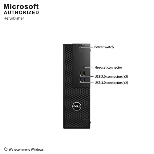 Dell Precision 3420 SFF High Performance Desktop Computer, Intel
