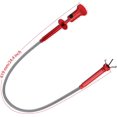 thumbnail image 4 of Herramienta de recogida magnética de 4 garras (roja), herramienta de recogida magnética de garra flexible con LED, recogida de mano plegable de largo alcance para recoger basura de fregadero pequeña, 4 of 4
