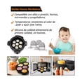 thumbnail image 4 of Juego De 17 Accesorios Universales P/freidora De Aire D/8 In NEGRO, 4 of 5