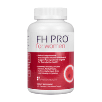 Fairhaven Health FH PRO for Women, Female Fertility Supplement and Prenatal Multivitamin to Support Regular Menstrual Cycles and Egg Health, 180 Vegetarian Capsules