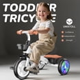 thumbnail image 2 of Triciclo Umatoll para niños de 2 a 5 años con ruedas iluminadas, 2 of 9