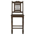 thumbnail image 3 of Pemberly Row 2-Piece Solid Mango Wood Bar Chair Set in Barista Brown, 3 of 6