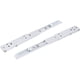 thumbnail image 4 of Soportes de estante plegables resistentes soporte de estante plegable de montaje en pared triangular resistente blanco con tornillos de instalación para banco-2 piezas, 4 of 5