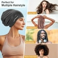 thumbnail image 4 of EverSport XL Swim Cap for Dreadlocks Braids Long Hair Unisex Adult Extra Large Oversize Swimming caps Waterproof Pool hat, 4 of 8