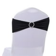 thumbnail image 6 of NIBOLOG 25Pcs Solid Color Soft Chair Bands Stretch Sash with Buckle Wedding Party Decor, 6 of 8