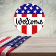 thumbnail image 5 of 5Colgante de madera Día de la independencia americana Garden Gate Fence Party Holiday Carnival, 5 of 5