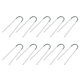 thumbnail image 1 of Clavos redondos de acero al carbono galvanizado de 100x25mm (LxA) y 3mm de diámetro, paquete de 10, 1 of 5