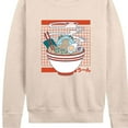 thumbnail image 3 of Instant Message - Ramen Frog Yum - Women's French Terry Pullover Long Sleeve Shirt, 3 of 6