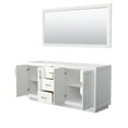 thumbnail image 7 of Wyndham Collection Wcf2929-72D-Cx-M70 Miranda 71" Double Free Standing Vanity Cabinet -, 7 of 7