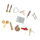 thumbnail image 4 of Juego de 10 instrumentos musicales para niños, instrumentos de percusión, material didáctico creativo para niños y niñas, juego de juguetes musicales, 4 of 9