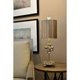 thumbnail image 4 of Lucas McKearn Cross Traditional Resin Table Lamp in Silver Leaf, 4 of 4