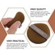thumbnail image 3 of EXHUMKY 12Ud Esponjas Para Maquillaje Doble Café Para Aplicar Base Y Polvo, 3 of 6