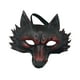 thumbnail image 4 of Máscara de animal de Halloween, accesorios, disfraz de Halloween para fiesta, festival, carnaval Negro Rojo, 4 of 9