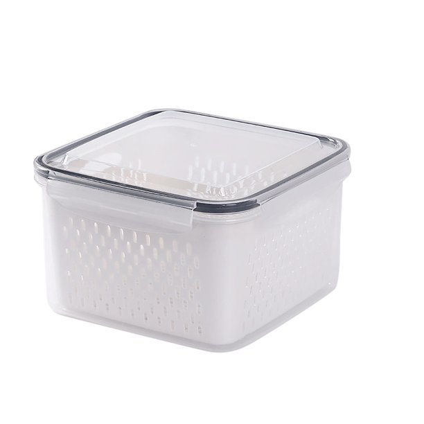 Heiheiup Fruit Vegetable Storage Containers For Fridge Draining Fresh