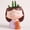 C, variant on HmNPlay Face Flower Pot Head Planter for Indoor Outdoor Plants Unique Garden Decor Ornament Gift for Plant Lover Housewarming