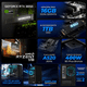 thumbnail image 3 of PC Gamer Xtreme PC Gaming NVIDIA GeForce RTX 3050 AMD Ryzen 7 5700 16GB SSD 1TB WIFI Black experiencia de juego fluida en nivel medio, 3 of 6