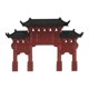 thumbnail image 1 of Mini Pagoda Statue Miniature Japanese Fairy Garden Pavilion Figurine for Flower Vase Micro Landscape Asian Zen Garden Home Aquarium Dollhouse Decorati, 1 of 3