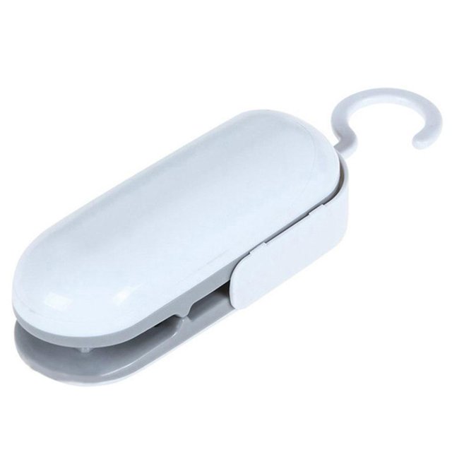 Btafrte Máquina Sellado Al Portátil para Alimentos Sellador Bolsas Plástico Herramienta (gris)