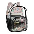 thumbnail image 2 of PVC Transparent Backpacks Clear Backpack for Travel and Outings Cute Hatching Bunny, 2 of 7
