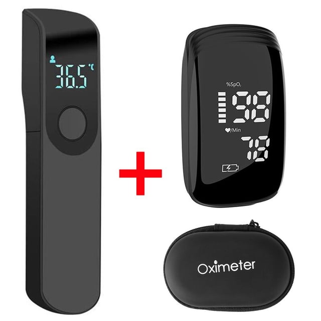Oxímetro de pulso portátil recargable para dedo, Monitor de saturación de oxígeno en sangre, oxímetro doméstico