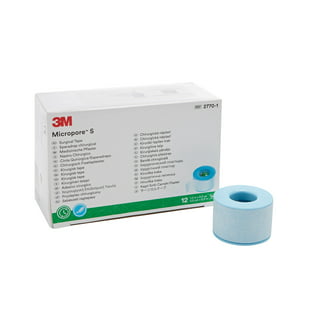3M 15303 Micropore Surgical Paper Tape - 3 inch x 10 yards, White, Hospital  pack, Box of 4 rolls