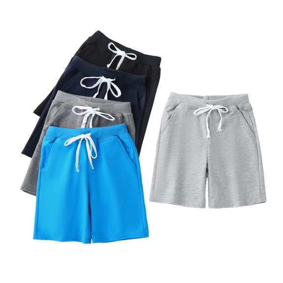 1-5T Toddler Baby Boys Girls Summer Casual Shorts Solid Sport Shorts Kids Cotton Athletic Pants
