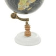 thumbnail image 4 of DecMode 7" Black World Map Globe with Marble Base, 4 of 7