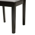 thumbnail image 6 of Baxton Studio Genesis Modern Grey Fabric and Dark Brown Finished Wood 2-Piece Dining Chair Set, 6 of 9