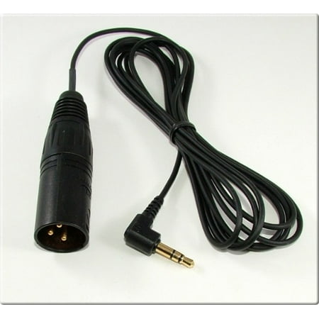 - SP-XLRM3-MINI-2 - Sound Professionals - 3 Pin XLR Male to Gold Plated 1/8 inch Right Angle Male Plug, 1 Meter long - Made in USA.