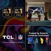 TCL 85 Q Series QLED 4K UHD HDR Smart Google TV (NEW 2025) - Dolby Vision, Dolby Atmos, Motion Rate 240, HDR 10+, Auto Game Mode - 85Q51K