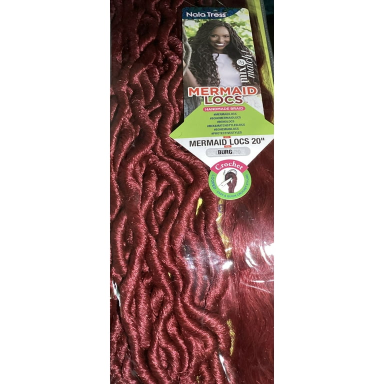 Janet Collection Nala Tress Mermaid Locs Crochet Hair 20 “ inch