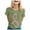 Green, variant on Womens T Shirts Short Sleeve Breast Cancer Awareness Month Print International Top Blouse Brick Red L