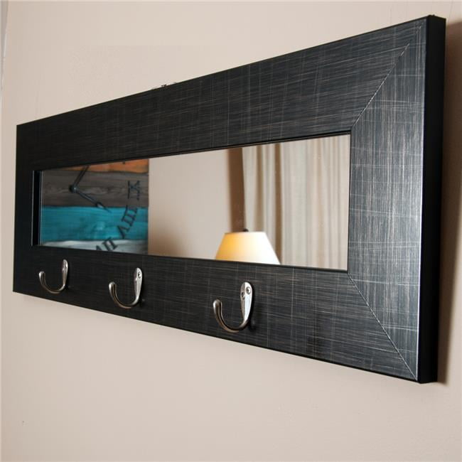 American Made Last Look Scratched Black Framed Wall Mirror With Coat Hooks 32 5 X 10 In Bm005hk Com - Black Wall Mirror With Shelf And Hooks American Made Last Look Scratched Black Framed Wall Mirror With Coat Hooks 32 5 X 10 In Bm005hk Com - Black Wall Mirror With Shelf And Hooks