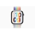 thumbnail image 2 of Restored Apple Watch Series 10 GPS 42mm Silver Aluminum Case with Pride Edition Sport Loop (Refurbished), 2 of 5