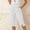 *White, variant on Women's Elastic Waist Capri Pants, Casual Loose Fit Cropped Trousers with Pockets for Summer Black,Women's Plus L