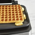 thumbnail image 5 of GreenPan Elite Ceramic Nonstick 2-Square Waffle Maker | Black, 5 of 7